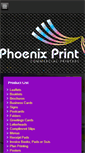 Mobile Screenshot of phoenixprintbodmin.com